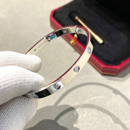 [Windsor Jewelry]LOVE BRACELET 6.1MM 10 DIAMONDS
