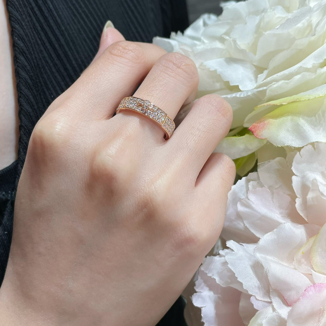 [Windsor Jewelry]KELLY PINK GOLD DIAMOND RING