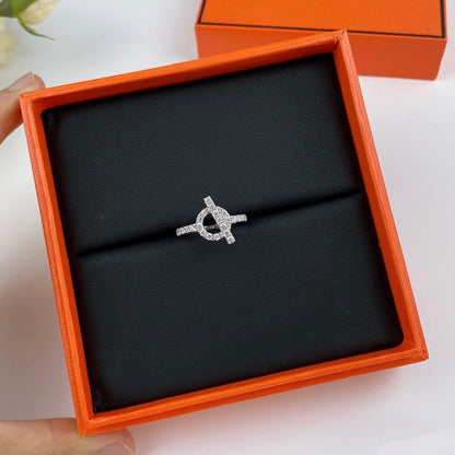 [Windsor Jewelry]ECHAPPEE RING SILVER DIAMOND