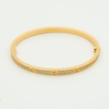 [Windsor Jewelry]LOVE BRACELET 3.65MM DIAMOND-PAVED