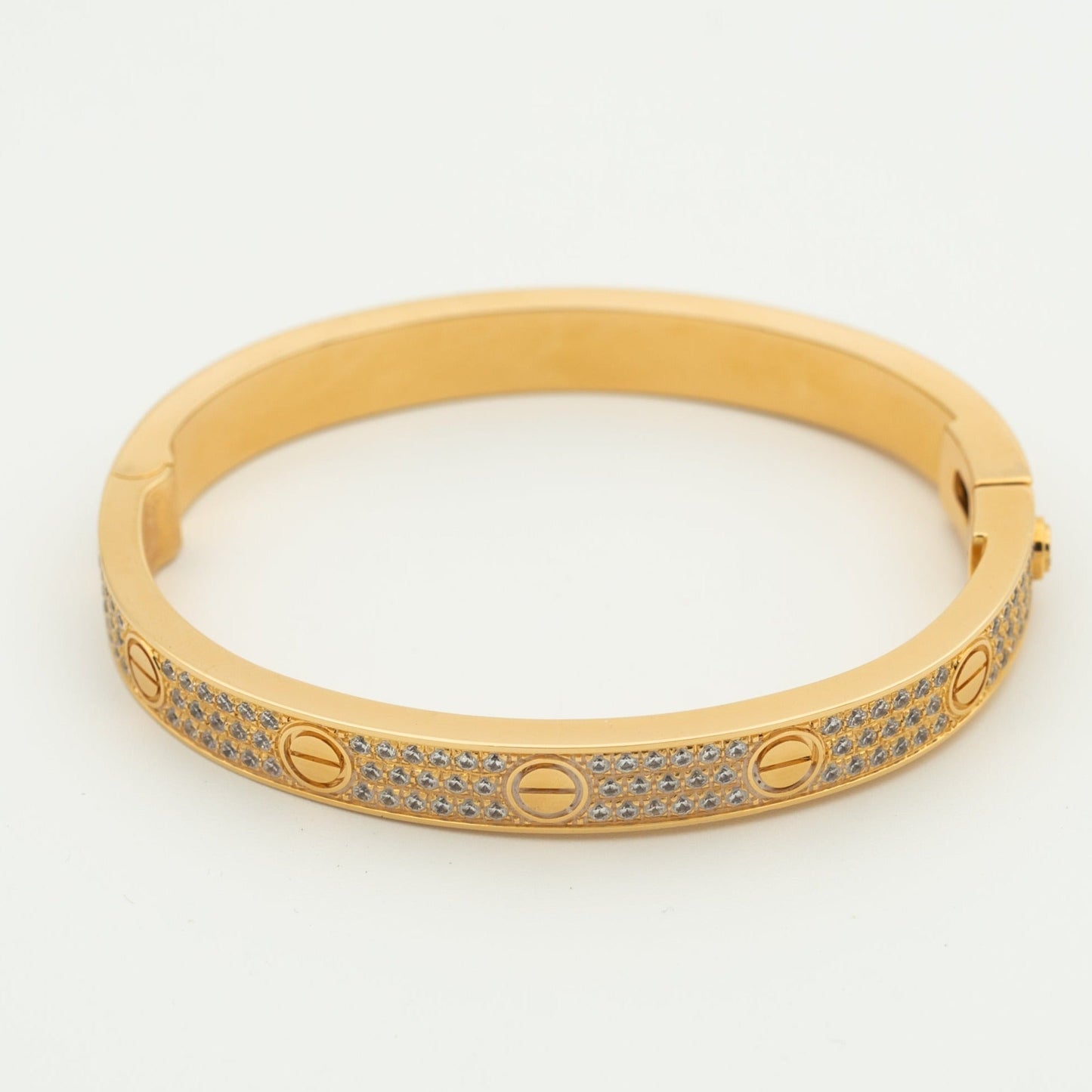 [Windsor Jewelry]LOVE BRACELET 6.1MM DIAMOND-PAVED