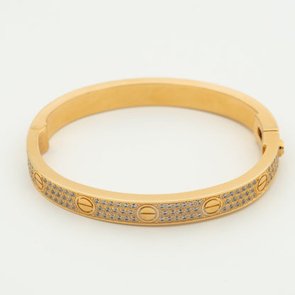 [Windsor Jewelry]LOVE BRACELET 6.1MM DIAMOND-PAVED