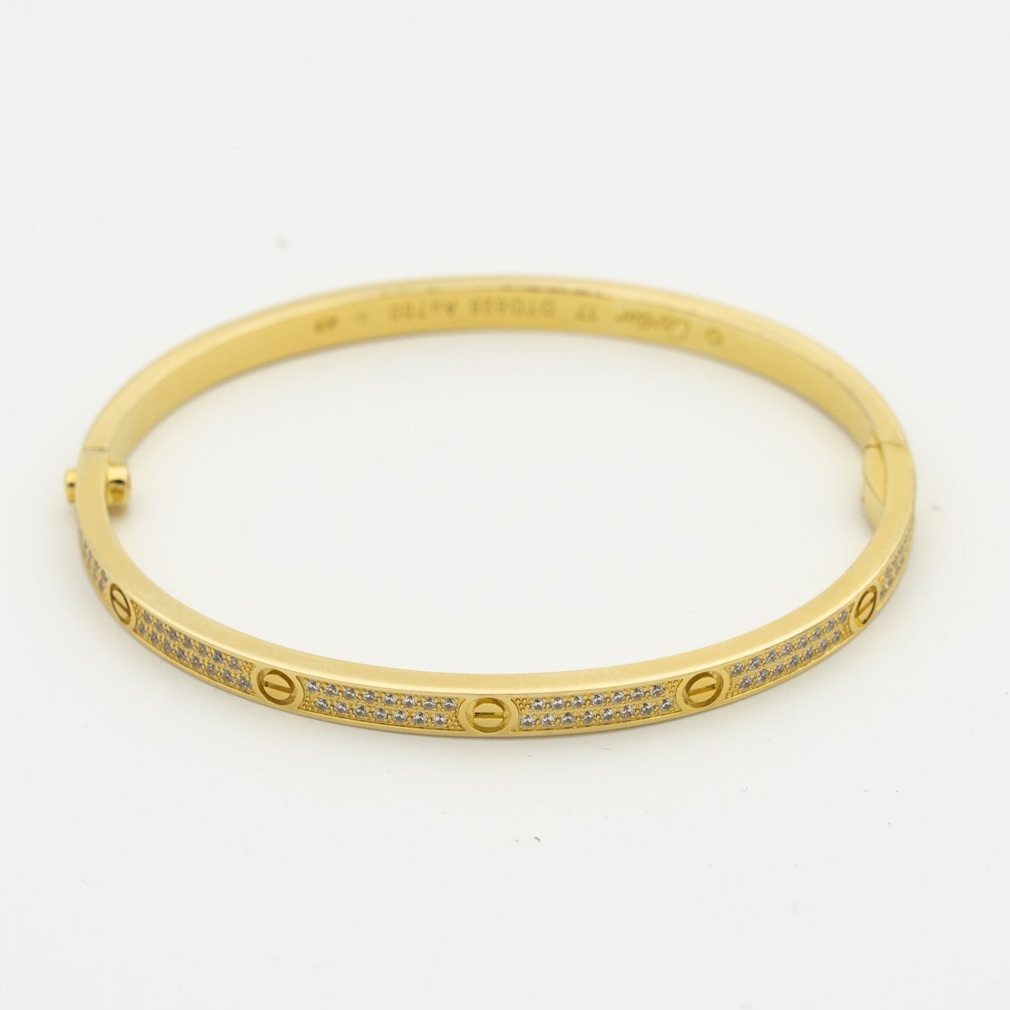 [Windsor Jewelry]LOVE BRACELET 3.65MM DIAMOND-PAVED