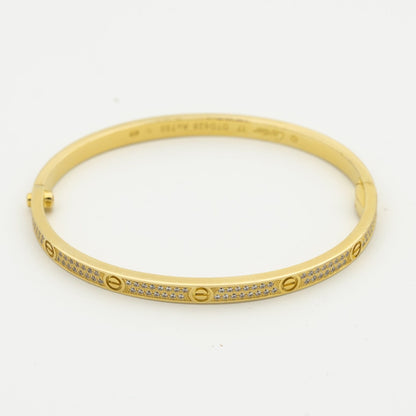 [Windsor Jewelry]LOVE BRACELET 3.65MM DIAMOND-PAVED