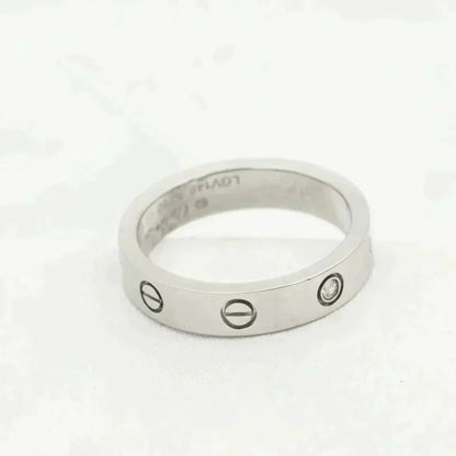 [Windsor Jewelry]LOVE RING 4MM 1 DIAMOND SILVER