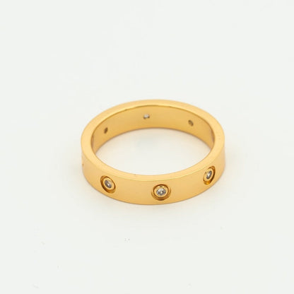 [Windsor Jewelry]LOVE RING 3.6MM 8 DIAMONDS