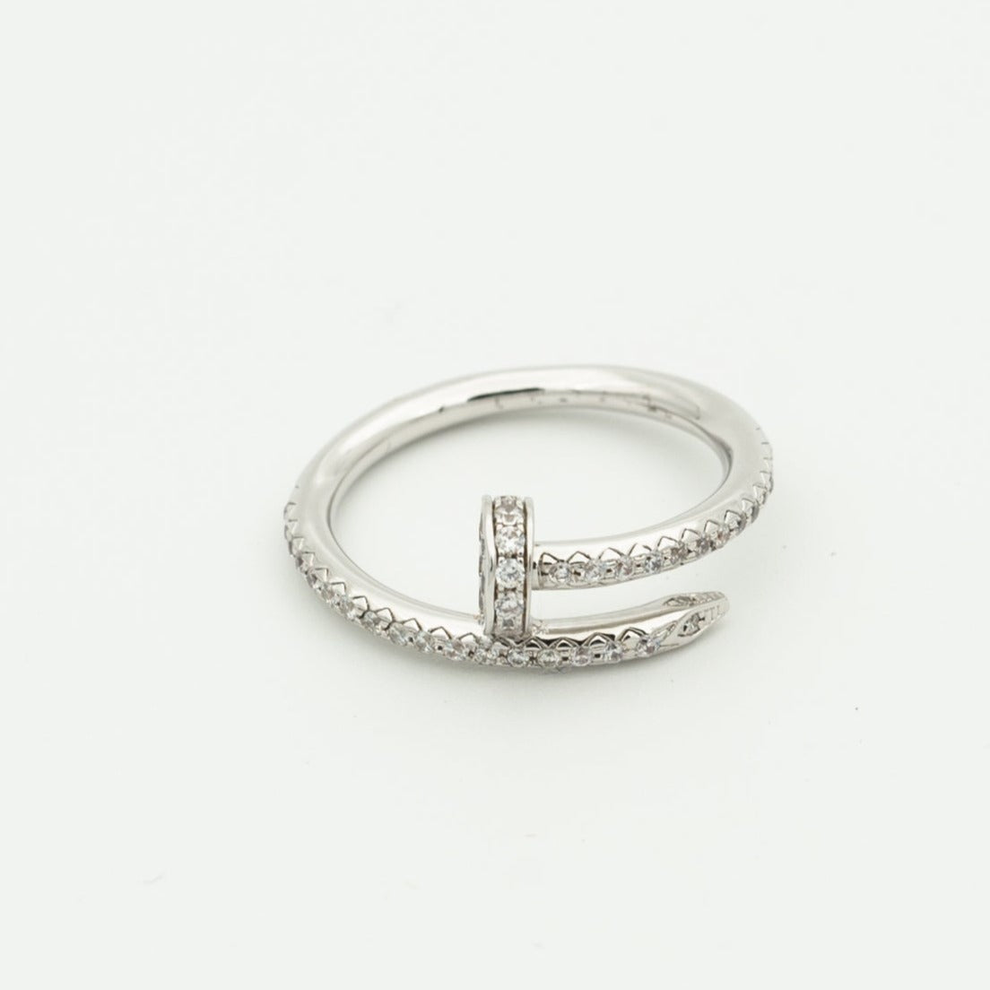 [Windsor Jewelry]JUSTE RING 1.8MM SILVER DIAMONDS