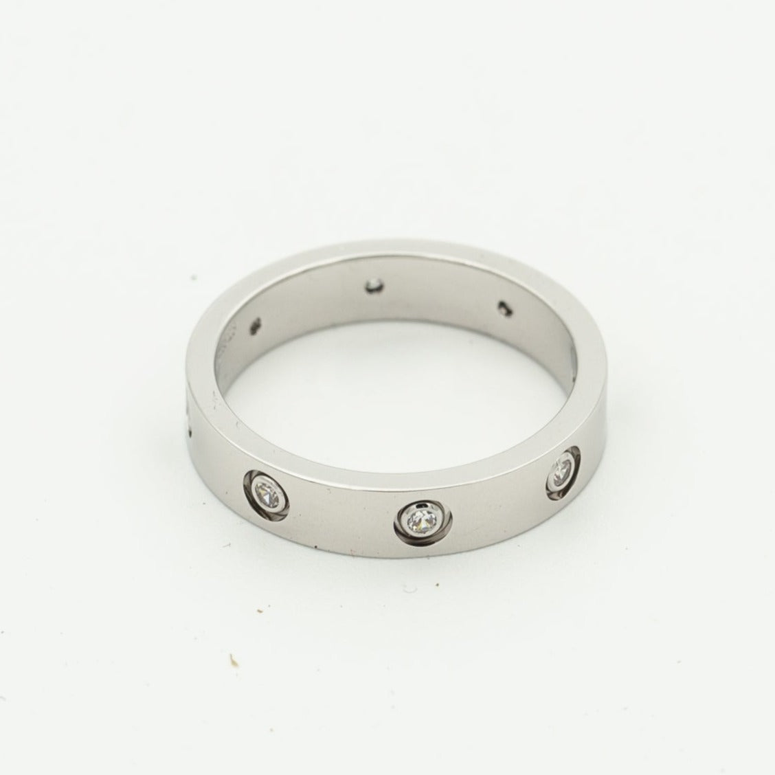[Windsor Jewelry]LOVE RING 3.6MM 8 DIAMONDS