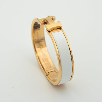 [Windsor Jewelry]H WHITE BRACELET