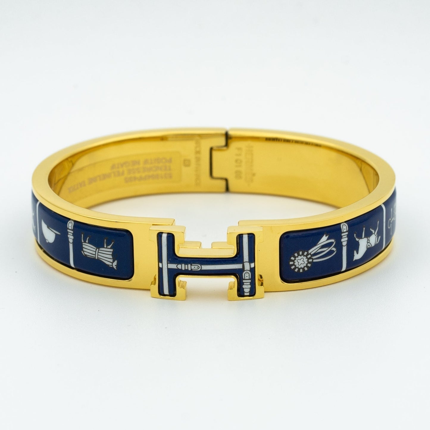[Windsor Jewelry]H BRACELET BLUE CERAMIC
