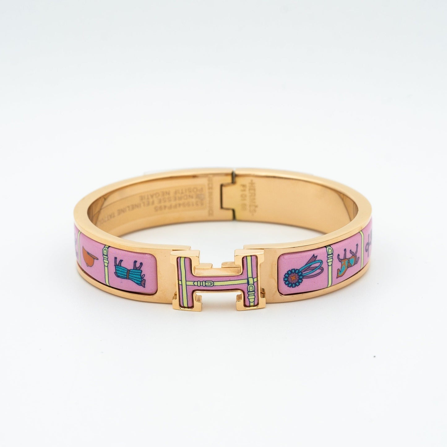 [Windsor Jewelry]H PINK GOLD BRACELET PINK CERAMIC