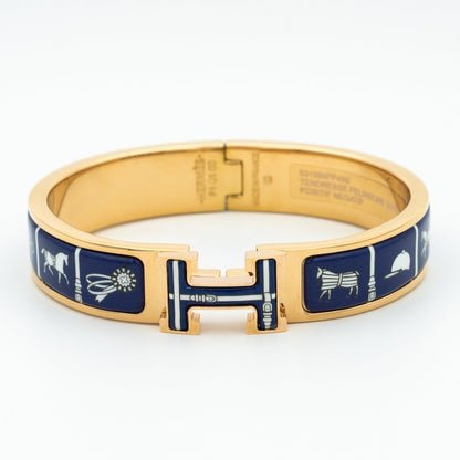 [Windsor Jewelry]H BRACELET BLUE CERAMIC