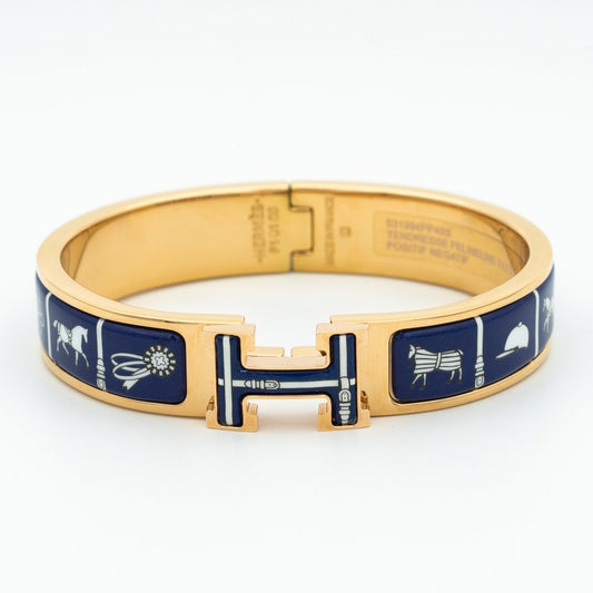[Windsor Jewelry]H BRACELET BLUE CERAMIC