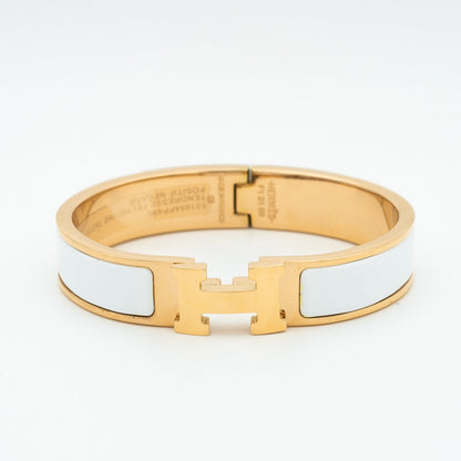[Windsor Jewelry]H WHITE BRACELET