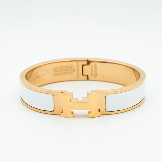 [Windsor Jewelry]H WHITE BRACELET