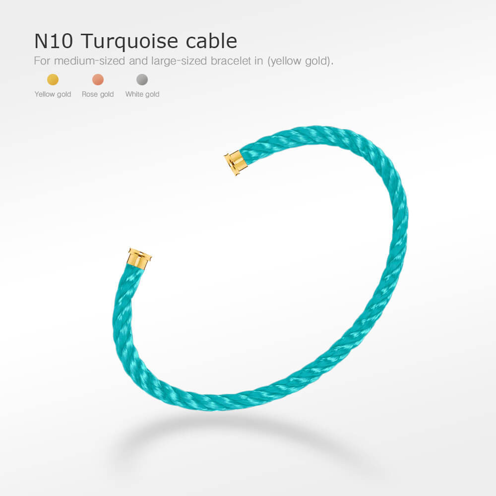 [Windsor Jewelry]FORCE SERIES BRACELET CABLES 50 CHOICES (DIY SELECTION)