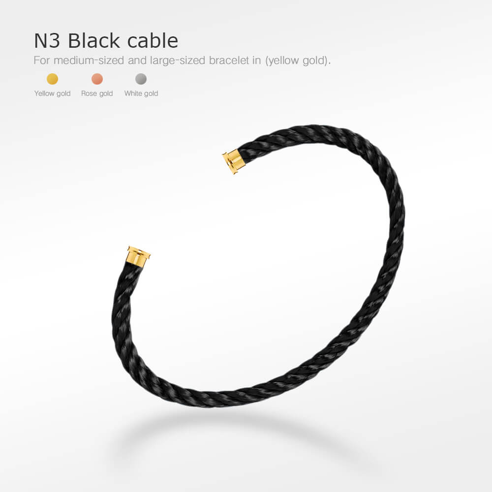 [Windsor Jewelry]FORCE SERIES BRACELET CABLES 50 CHOICES (DIY SELECTION)
