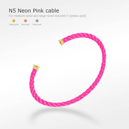 [Windsor Jewelry]FORCE SERIES BRACELET CABLES 50 CHOICES (DIY SELECTION)