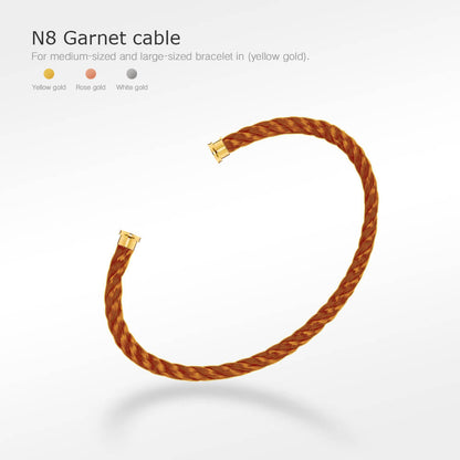 [Windsor Jewelry]FORCE SERIES BRACELET CABLES 50 CHOICES (DIY SELECTION)