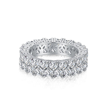 [Windsor Jewelry]Sparkling Full Heart Ring