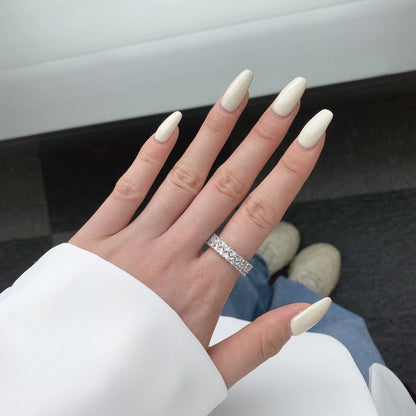 [Windsor Jewelry]Sparkling Full Heart Ring