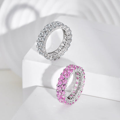 [Windsor Jewelry]Sparkling Full Heart Ring