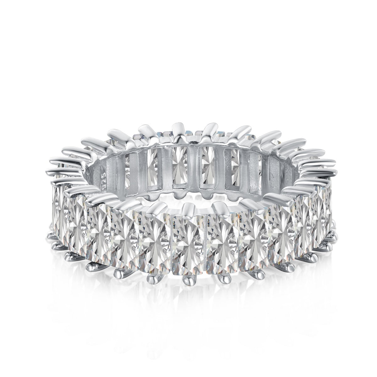 [Windsor Jewelry]Unique Colorful Radiant Cut RIng