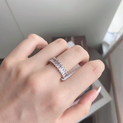 [Windsor Jewelry]Unique Colorful Radiant Cut RIng