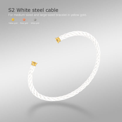 [Windsor Jewelry]FORCE SERIES BRACELET CABLES 50 CHOICES (DIY SELECTION)
