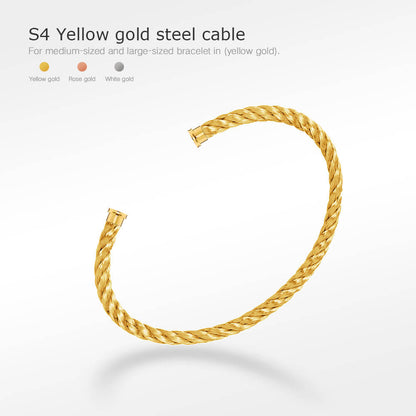 [Windsor Jewelry]FORCE SERIES BRACELET CABLES 50 CHOICES (DIY SELECTION)