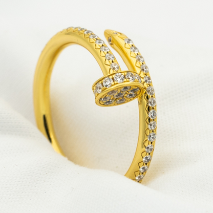[Windsor Jewelry]JUSTE RING 1.8MM GOLD DIAMONDS
