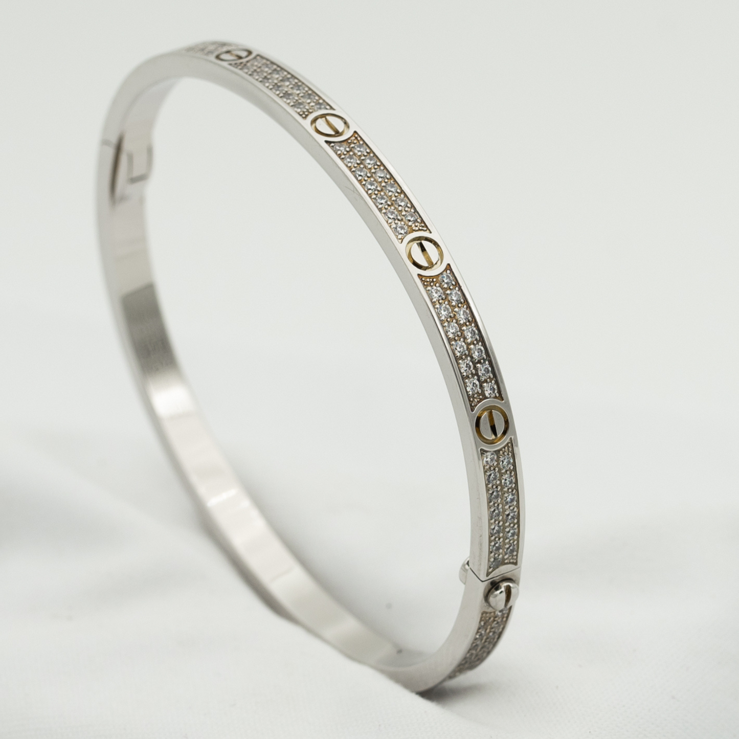 [Windsor Jewelry]LOVE BRACELET 3.65MM DIAMOND-PAVED