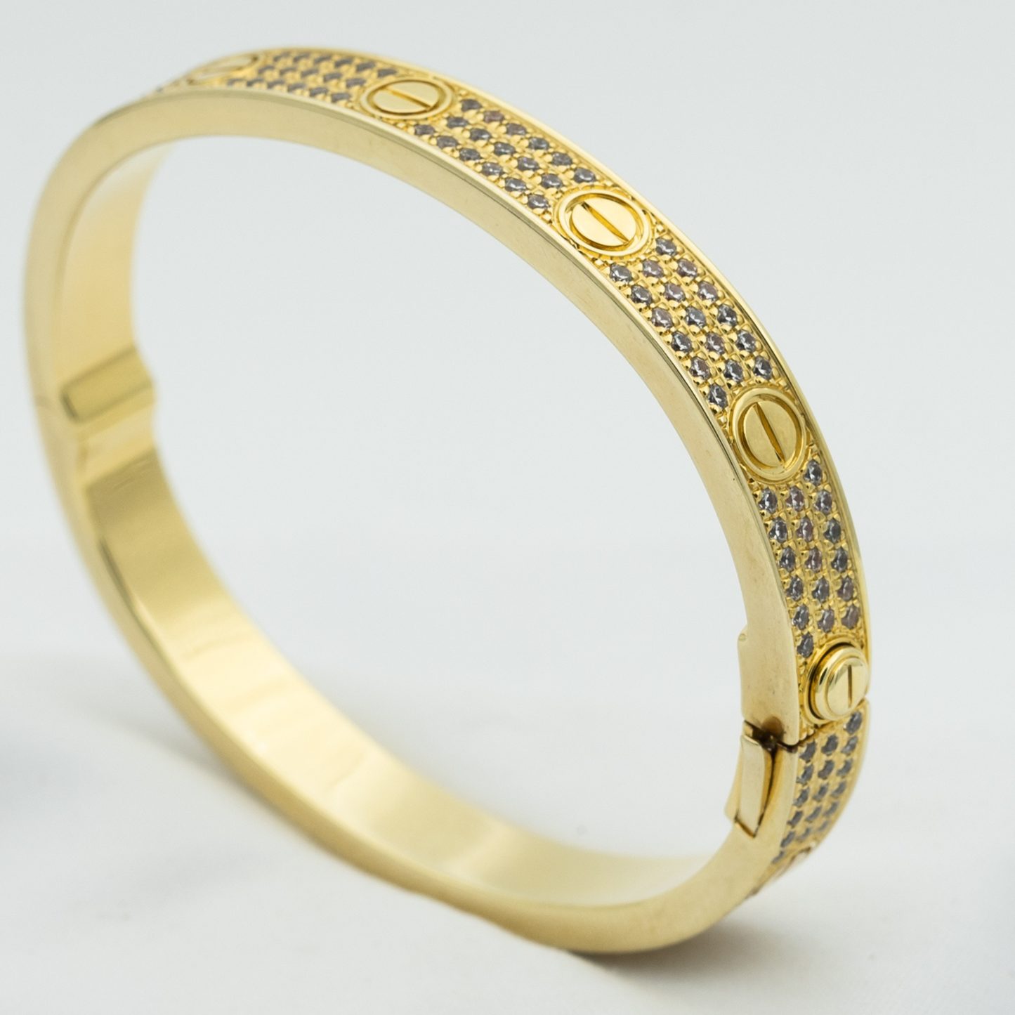 [Windsor Jewelry]LOVE BRACELET 6.1MM DIAMOND-PAVED