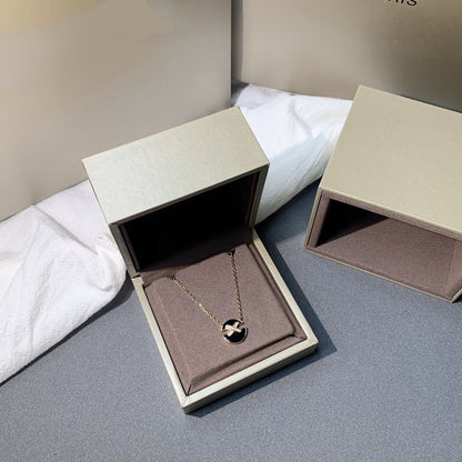 [Windsor Jewelry]JEUX DE PINK GOLD DIAMOND NECKLACE