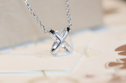[Windsor Jewelry]JEUX DE DIAMOND NECKLACE