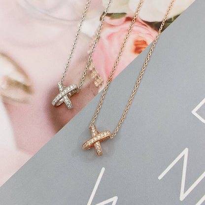 [Windsor Jewelry]JEUX DE DIAMOND NECKLACE