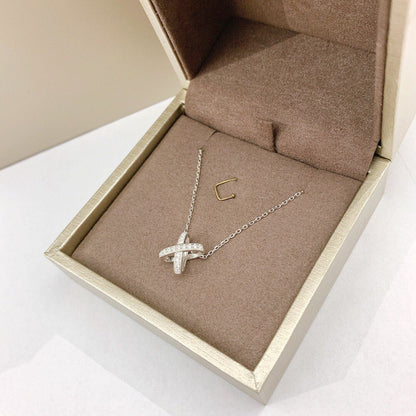 [Windsor Jewelry]JEUX DE DIAMOND NECKLACE