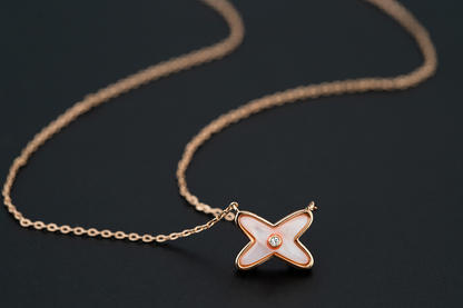 [Windsor Jewelry]JEUX DE NECKLACE 1 DIAMOND