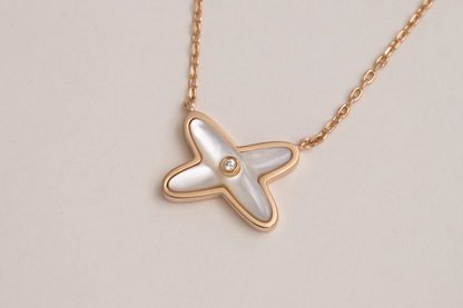 [Windsor Jewelry]JEUX DE NECKLACE 1 DIAMOND