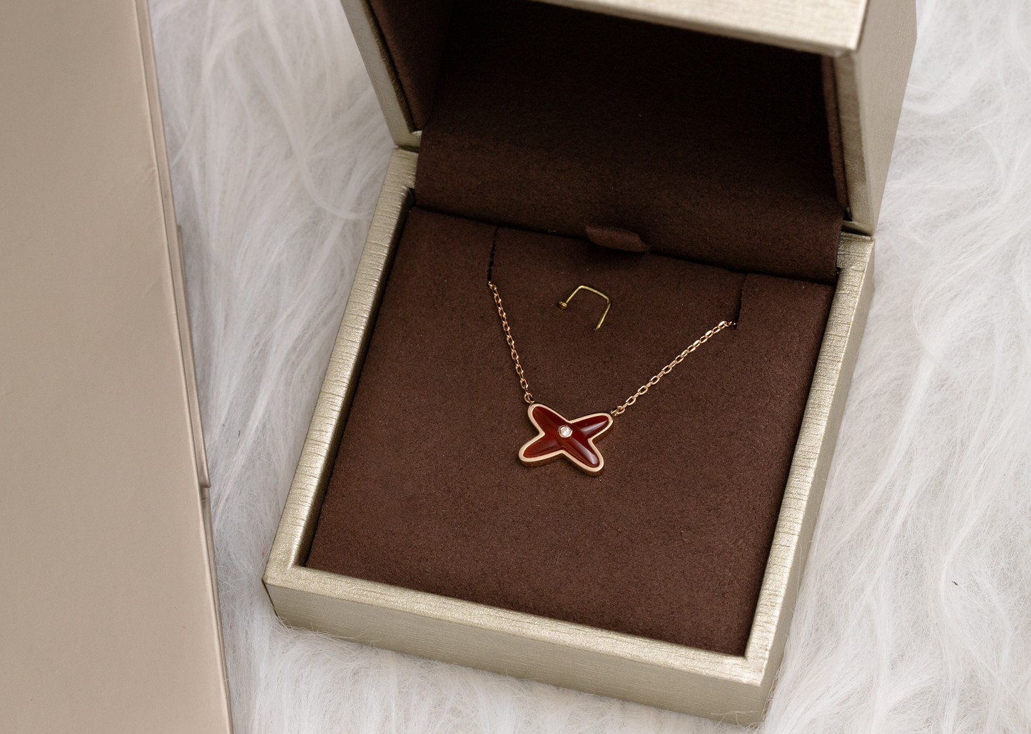 [Windsor Jewelry]JEUX DE NECKLACE 1 DIAMOND