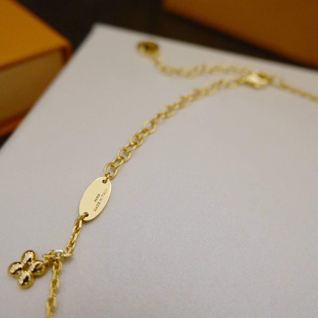 [Windsor Jewelry]BLOOMING SUPPLE NECKLACE BRASS