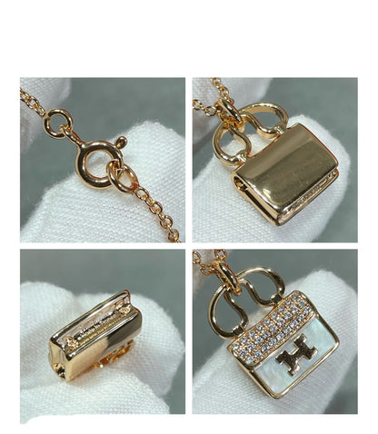 [Windsor Jewelry]H CIRCE MOISSANITE PENDANT NECKLACE GOLD