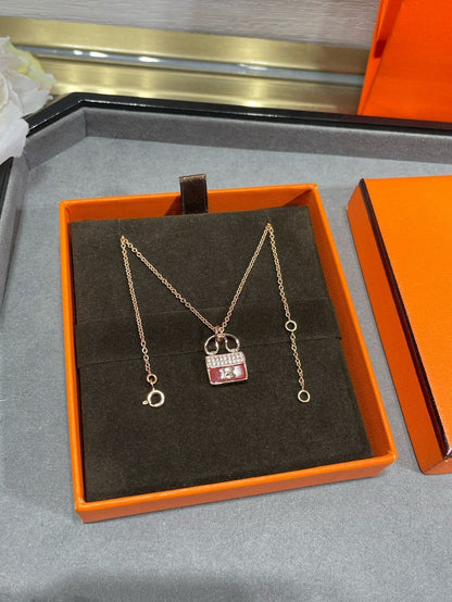 [Windsor Jewelry]H CIRCE MOISSANITE PENDANT NECKLACE GOLD