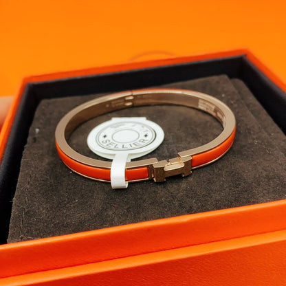 [Windsor Jewelry]CLASSIC HM CLIC RED 8MM ENAMEL BRACELET