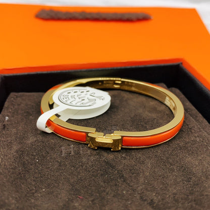 [Windsor Jewelry]CLASSIC HM CLIC RED 8MM ENAMEL BRACELET