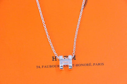 [Windsor Jewelry]HM NECKLACE H LETTER OVAL SERIES