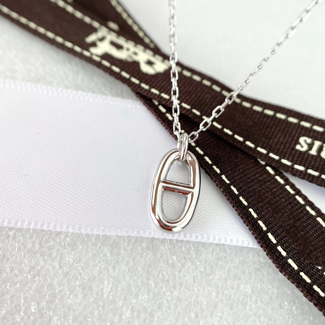 [Windsor Jewelry]HM PIG NOSE NECKLACE
