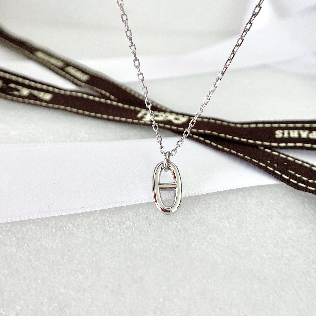 [Windsor Jewelry]HM PIG NOSE NECKLACE