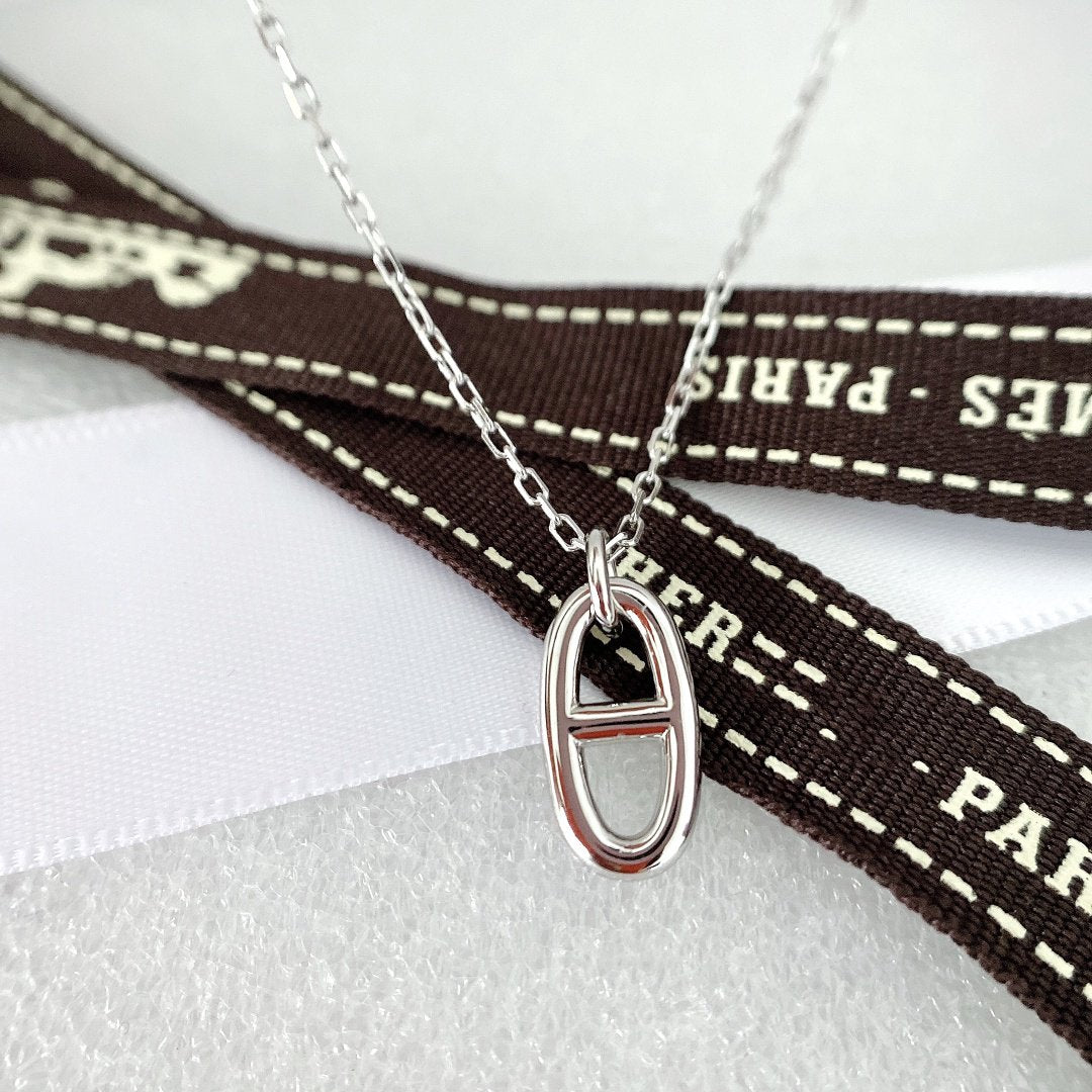 [Windsor Jewelry]HM PIG NOSE NECKLACE