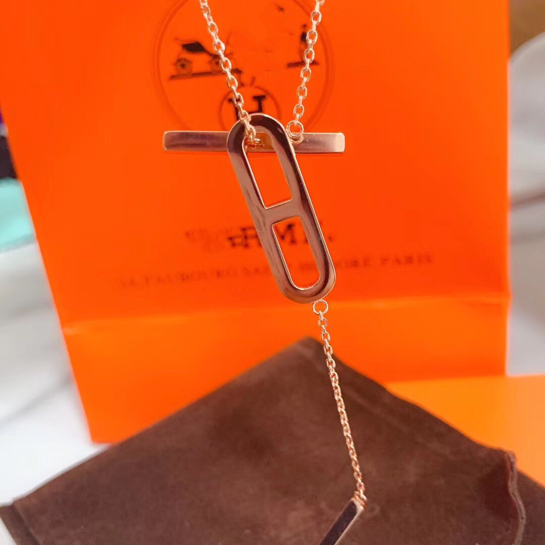 [Windsor Jewelry]HM NECKLACE PLATINUM ROSE GOLD DIAMOND